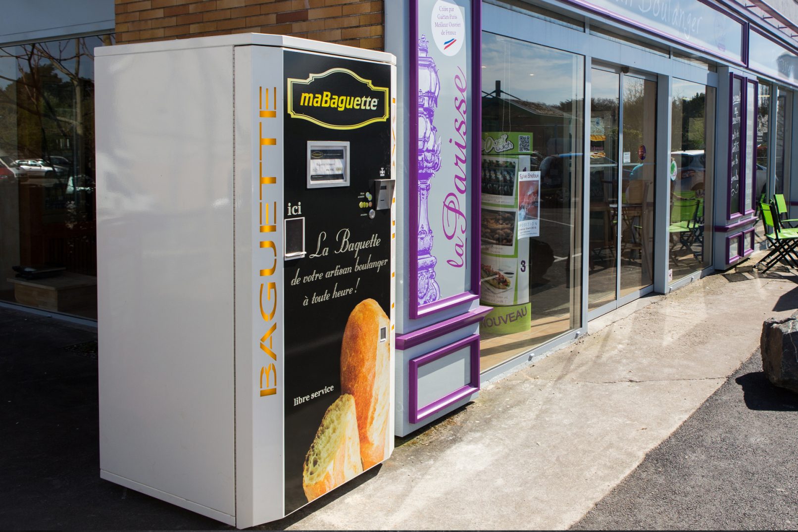 Mabaguette distributeur