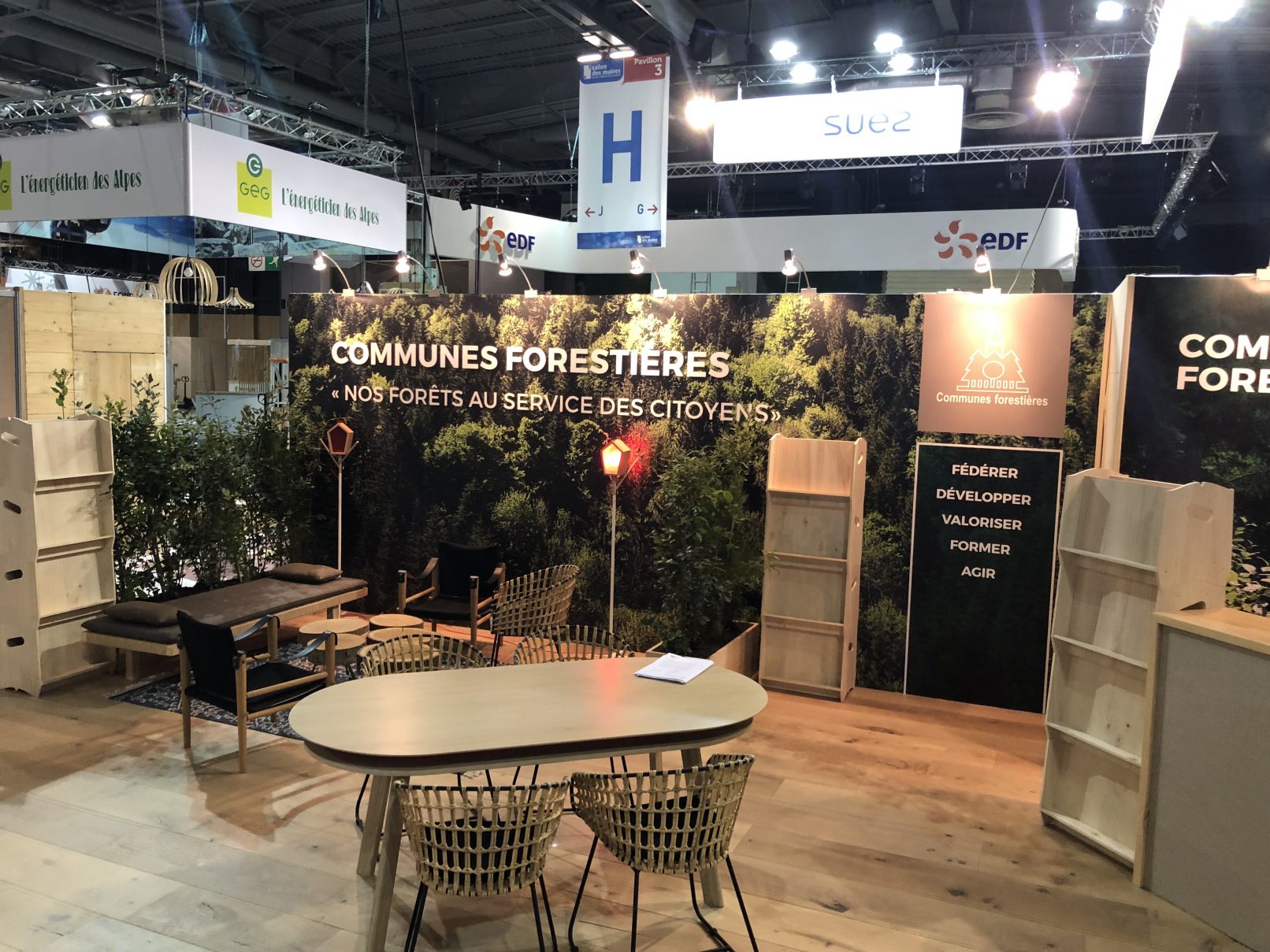 Design espace pour les communes forestières -Salon des maires 2018