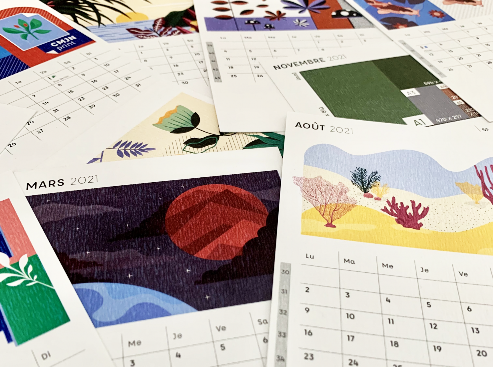 Zoom sur tous les mois