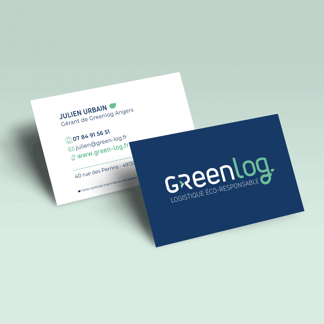 Carte de visite Greenlog