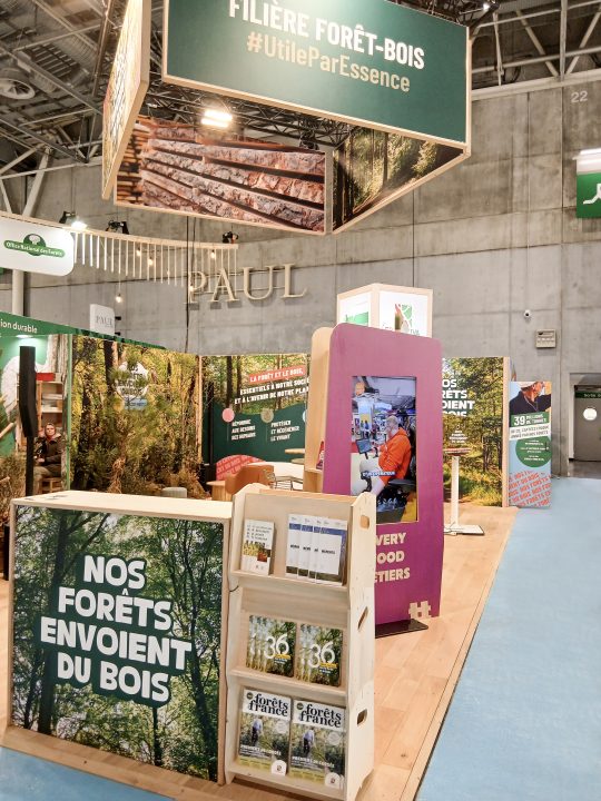 Stand pédagogique et immersif de la filière forêt-bois- SIA 2026